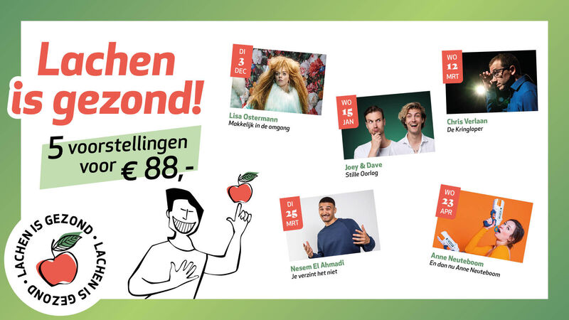 Ontdek de Sterren van Morgen: Lachen is Gezond-serie Terug in het Munttheater!